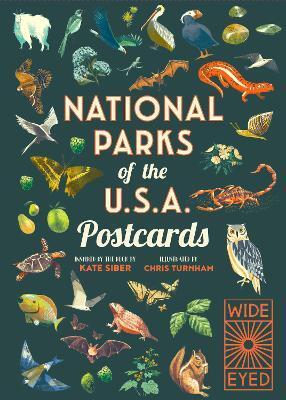 NATIONAL PARKS OF THE USA POSTCARDS