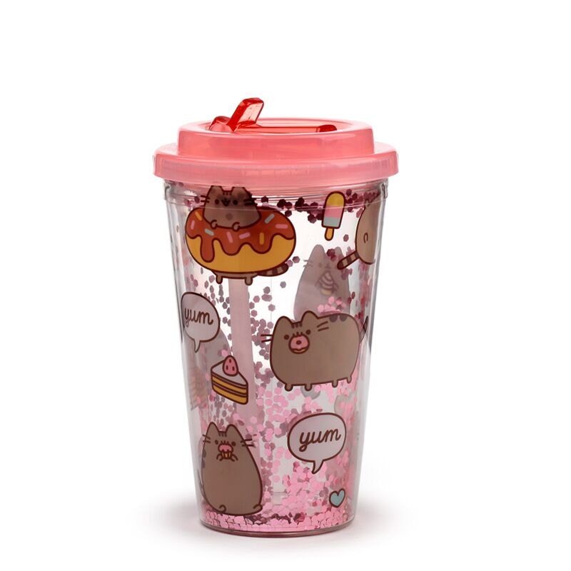 Joogitops Pusheen Foodie, kahekordse seinaga, 500ml