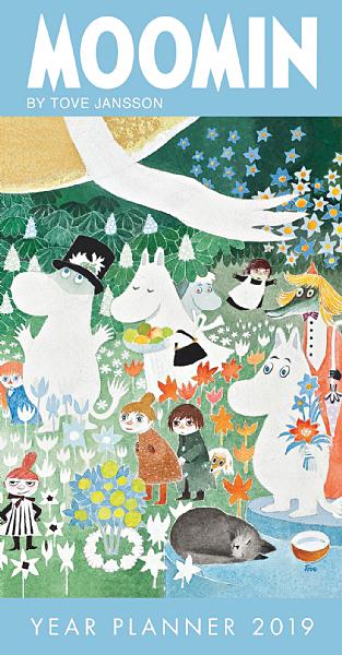 2019 Year Planner Monthly, Moomin