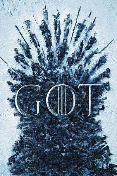 POSTER GAME OF THRONES (THRONE OF THE DEAD), MAXI