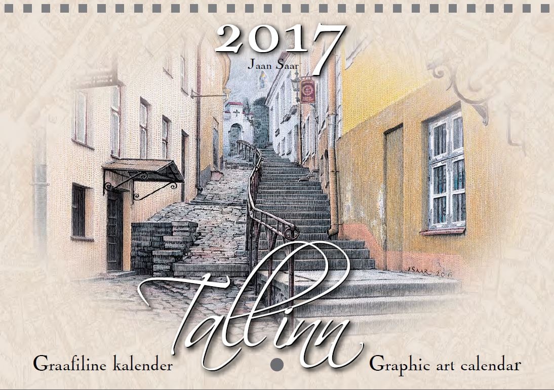 TALLINN GRAAFILINE KALENDER 2017