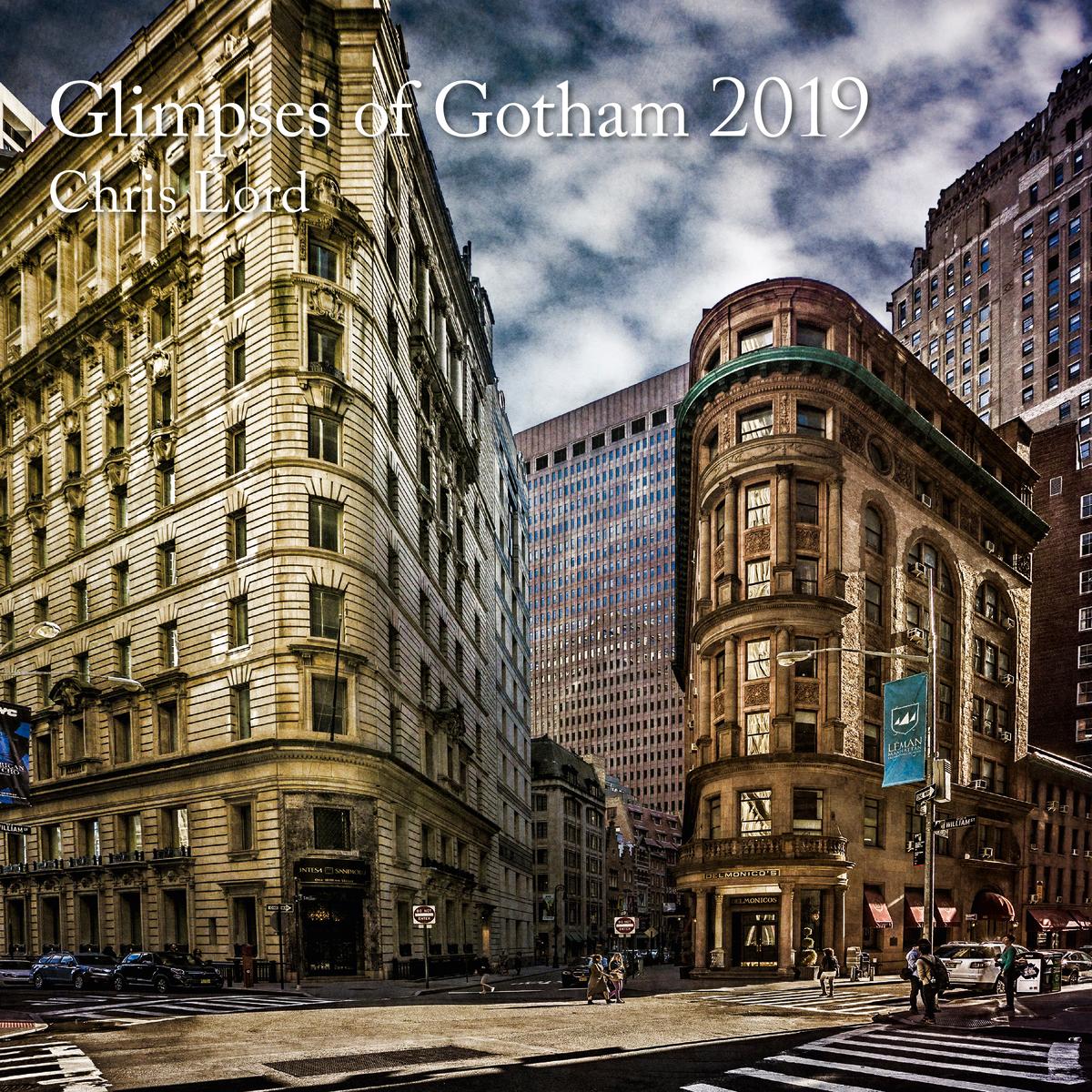 2019 Seinakalender Chris Lord Glimpses Of Gotham