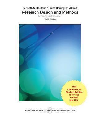 RESEARCH DESIGN AND METHODS: A PROCESS APPROACH