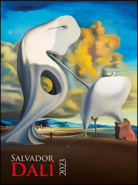 2023 SEINAKALENDER SALVADOR DALI, 42X56CM