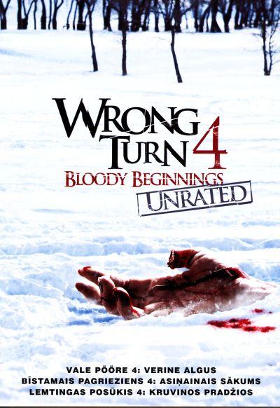 VALE PÖÖRE 4: VERINE ALGUS / WRONG TURN: BLOODY BEGINNINGS (2011)  DVD