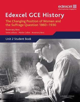 Edexcel GCE History AS Unit 2 C2 Britain c.1860-1930: The Changing Position of Women & Suffrage Question