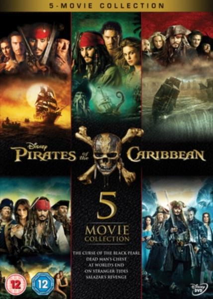 PIRATES OF THE CARIBBEAN: 5 MOVIE COLLECTION 5DVD