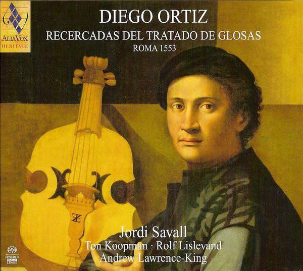 JORDI SAVALL/DIEGO ORTIZ - RECERCADAS DEL TRATADODE GLOSAS (1990) CD