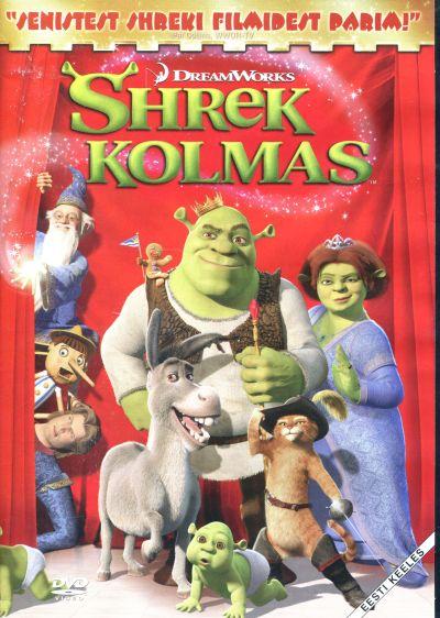 SHREK KOLMAS / SHREK THE THIRD (2007) DVD
