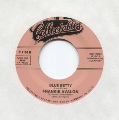 FRANKIE AVALON - GINGER BREAD (1958) 7"
