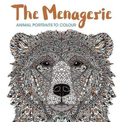 Menagerie: Animal Portraits to Colour