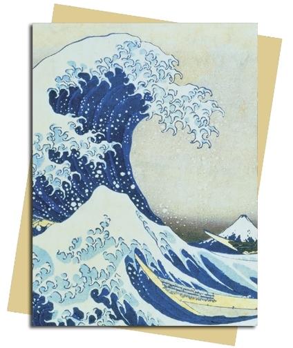 ÕNNITLUSKAART GREAT WAVE (HOKUSAI)