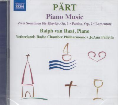 ARVO PÄRT - PIANO MUSIC CD