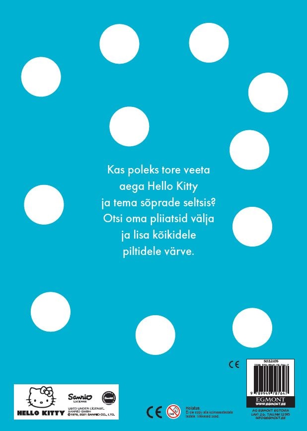 HELLO KITTY VÄRVIMISRAAMAT