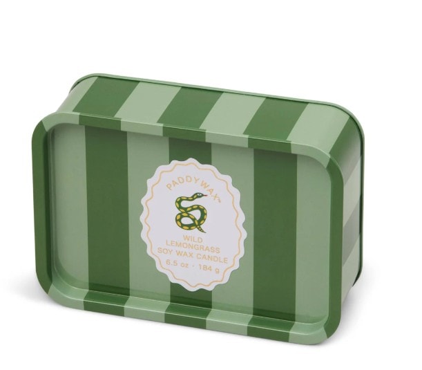 Paddywax Lõhnaküünal A Dopo Metallkarbis Snake, Wild Lenongrass,184g