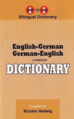 English-German & German-English One-to-One Dictionary