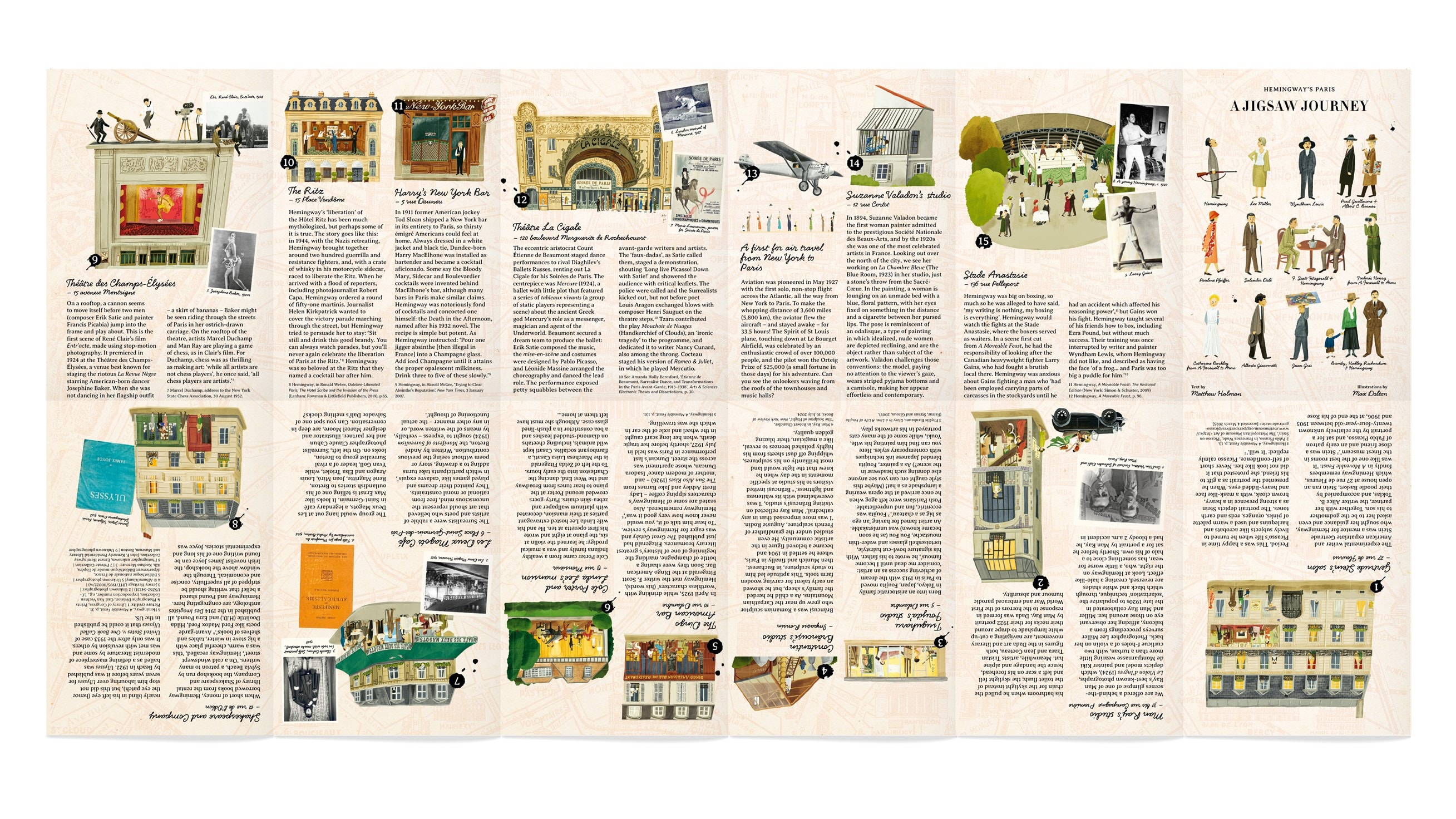 Pusle Hemingway's Paris, 1000tk