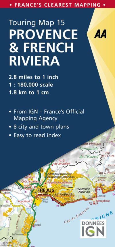 Aa Road Map Provence & French Riviera