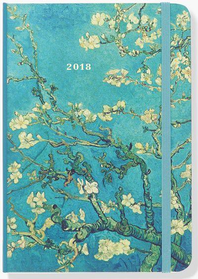 2018 Kalendermärkmik Almond Blossom 16-Month