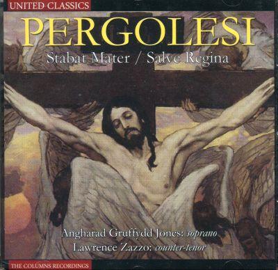PERGOLESI - STABAT MATER / SALVE REGINA (LAWRENCEZAZZO) CD