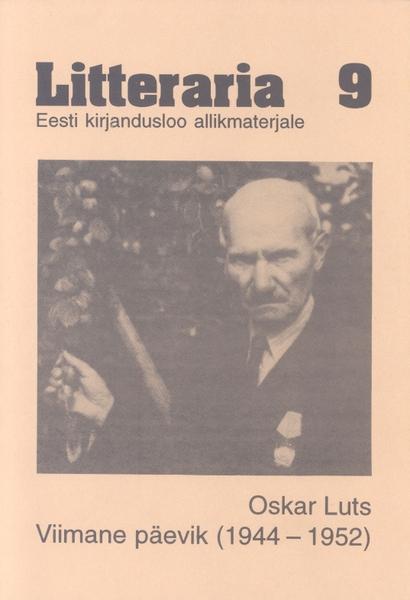 E-raamat: "Litteraria" sari. Viimane päevik, 1944-1952
