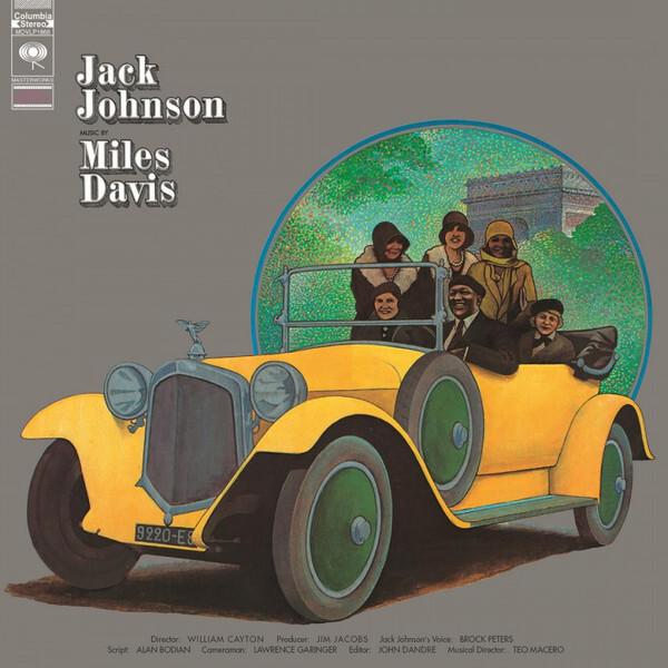 MILES DAVIS - JACK JOHNSON (OST) (1971) LP