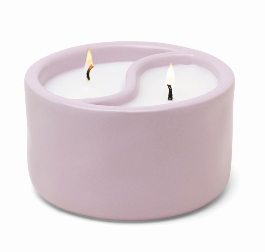 Paddywax küünal Yin Yang, Vetiver Cardamom & Eucalyptus, lavender purple, 311g