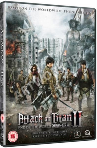 ATTACK ON TITAN: PART 2 - END OF THE WORLD (2015)DVD