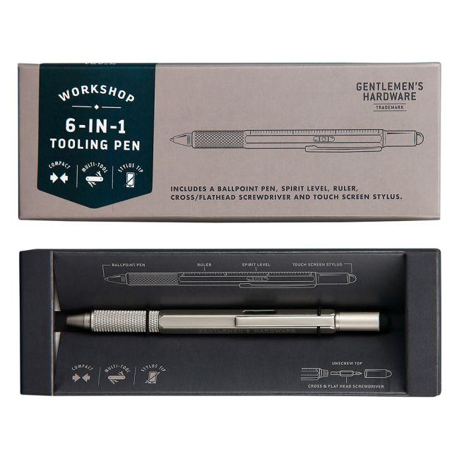 Gentlemen's Hardware pastapliiats-multitööriist Tooling Pen 6-in-1