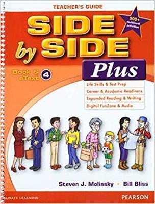 SIDE BY SIDE PLUS TG 4 WITH MULTILEVEL ACTIVITY & ACHIEVEMENT TEST BK & CD-ROM