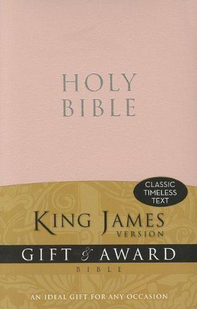 Gift Bible: King James Version. Pink