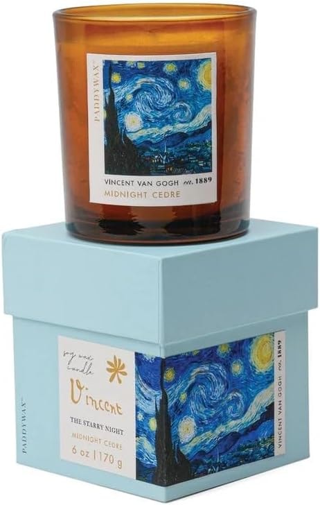 Paddywax Lõhnaküünal Impressionist Van Gogh, Midnight Cedre, 170g