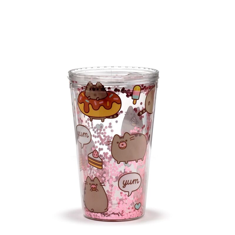Joogitops Pusheen Foodie, kahekordse seinaga, 500ml