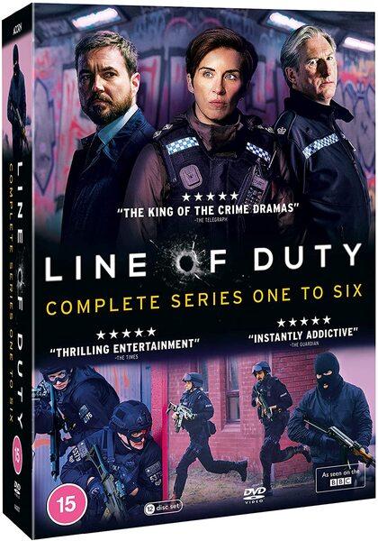 LINE OF DUTY: COMPLETE SERIES ONE TO SIX 12DVD