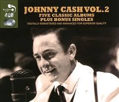 Johnny Cash - Vol. 2 5 Classic Albums + Bonus SingLES (2013) 4CD