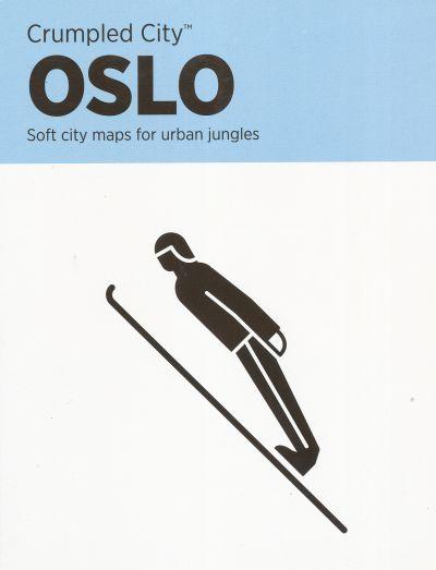 Crumpled City Map: Oslo