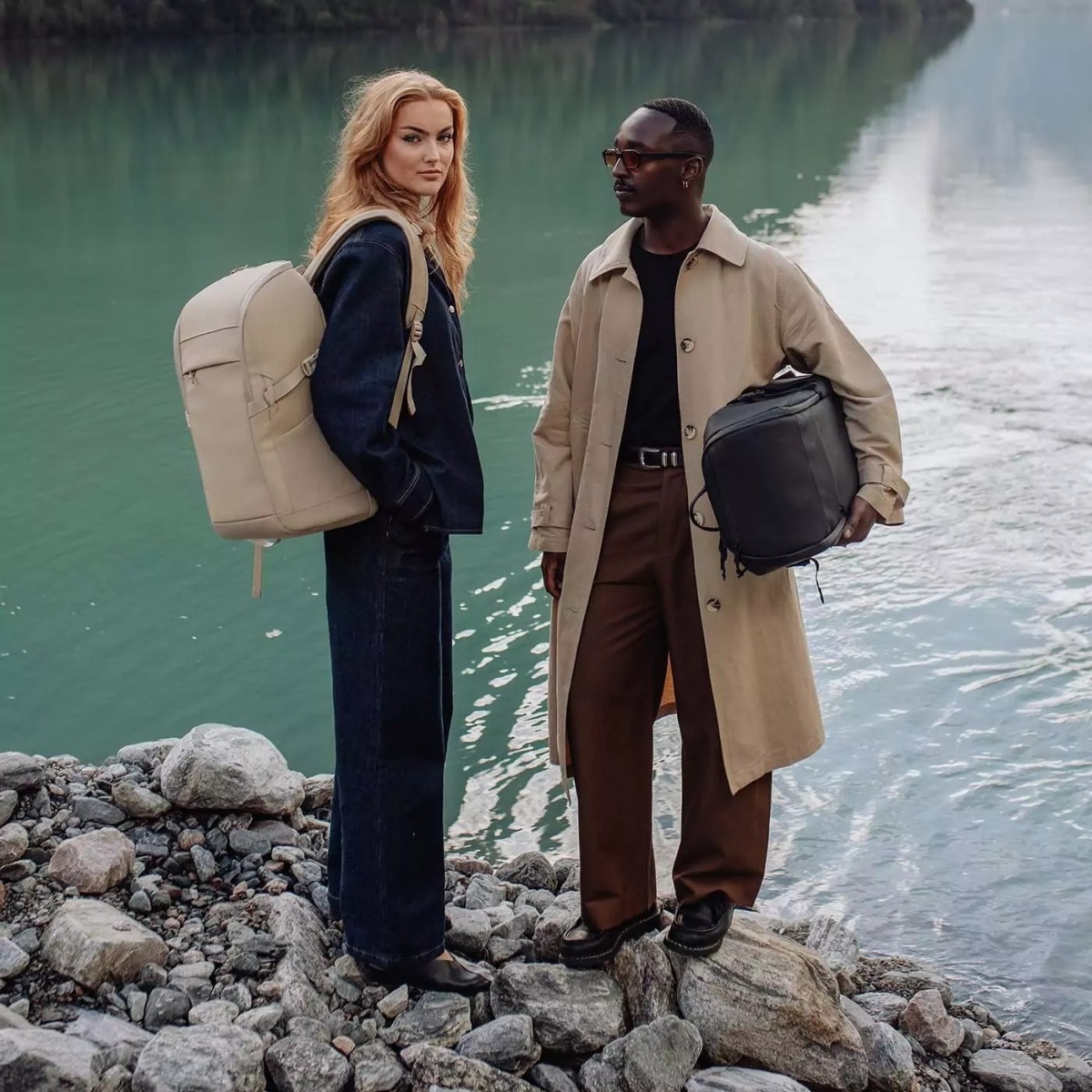 Seljakott Beckmann Street FLX Black maht 30-35l