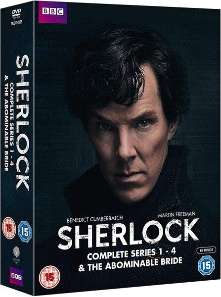 SHERLOCK: COMPLETE SERIES 1-4 & THE ABOMINABLE BRIDE 10DVD