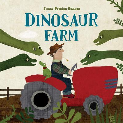DINOSAUR FARM BOXED BOOK AND TOY SET
