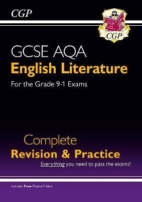 NEW GCSE ENGLISH LITERATURE AQA COMPLETE REVISION & PRACTICE - INCLUDES ONLINE EDITION
