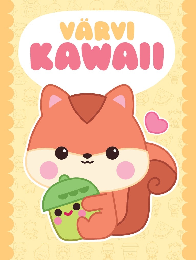 Värvi KAWAII (orav)
