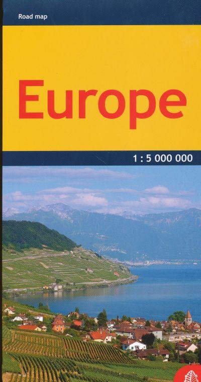 EUROPE TEEDE KAART 1:5 000 000