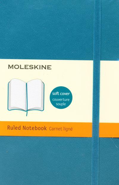 Moleskine Notebook Pocket Ruled Underwater Blue SoFT COVER