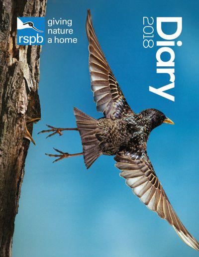 2018 Kalendermärkmik Rspb Giving Nature A Home Deluxe, A5