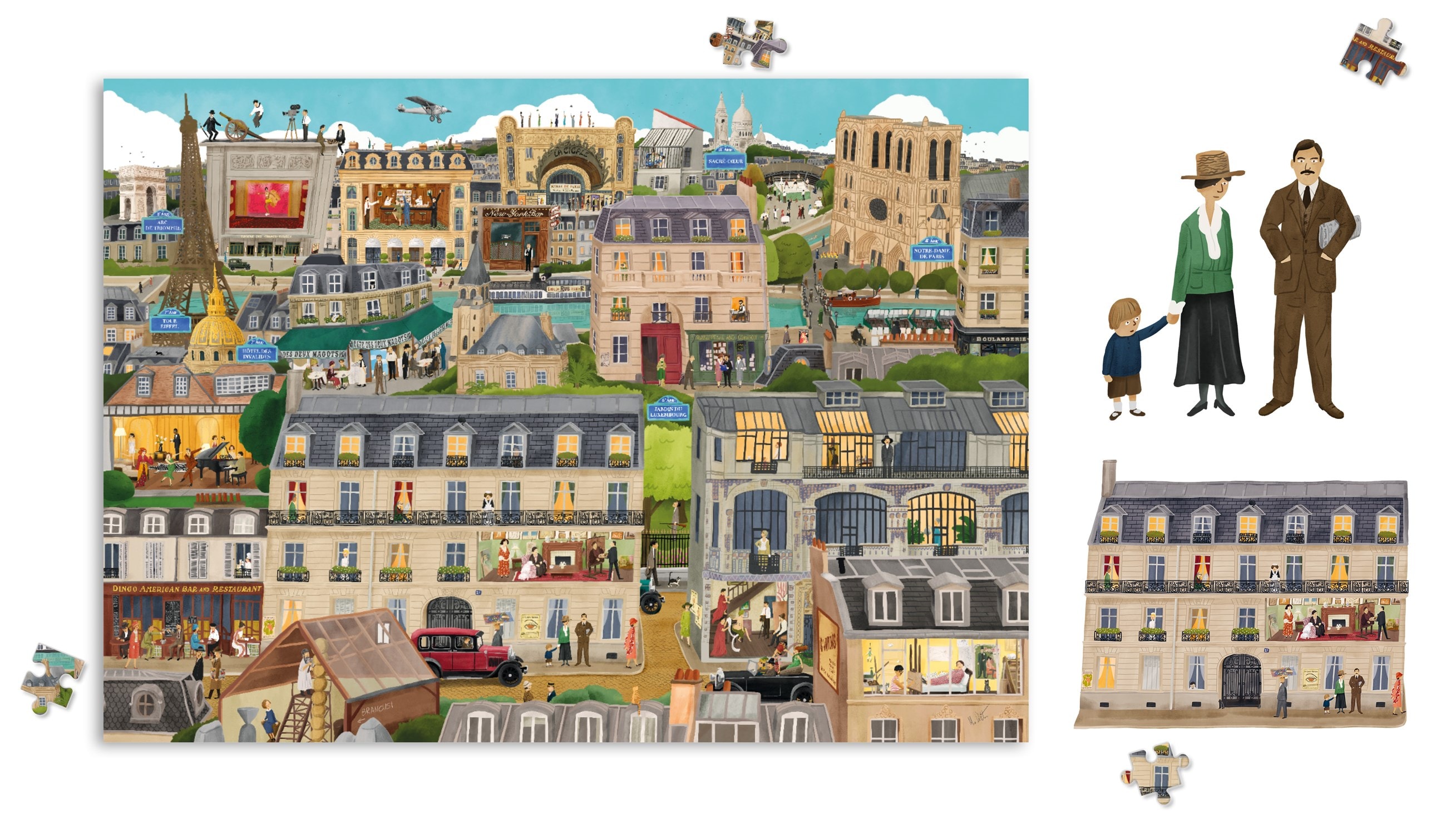 Pusle Hemingway's Paris, 1000tk