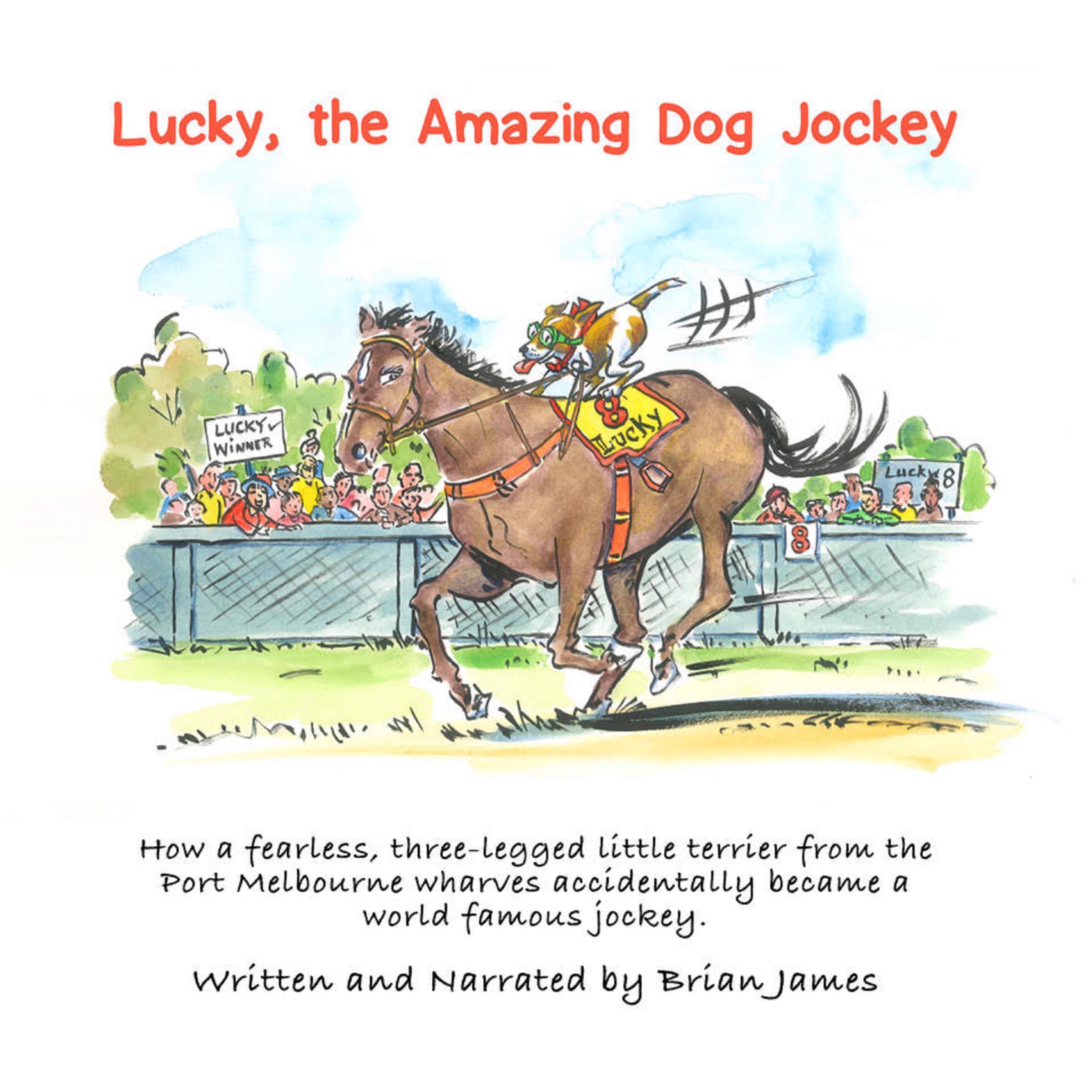 Lucky, the amazing dog jockey