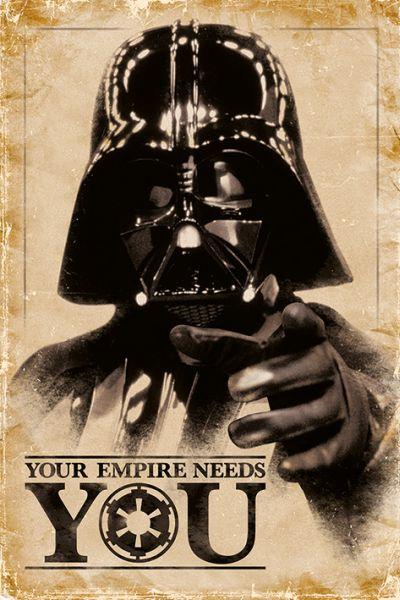 POSTER STAR WARS, YOUR EMPIRE