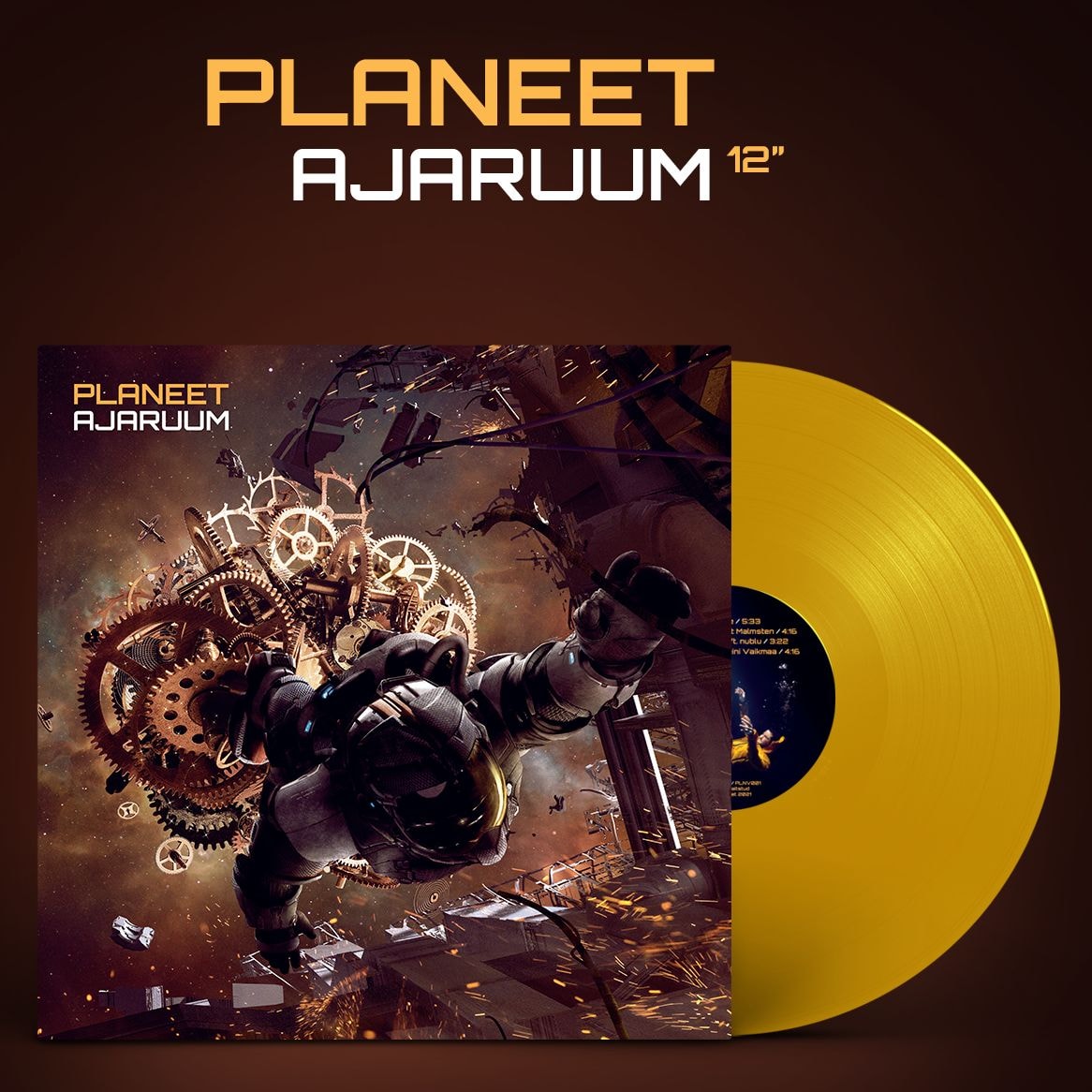 Planeet - Ajaruum (2021) LP