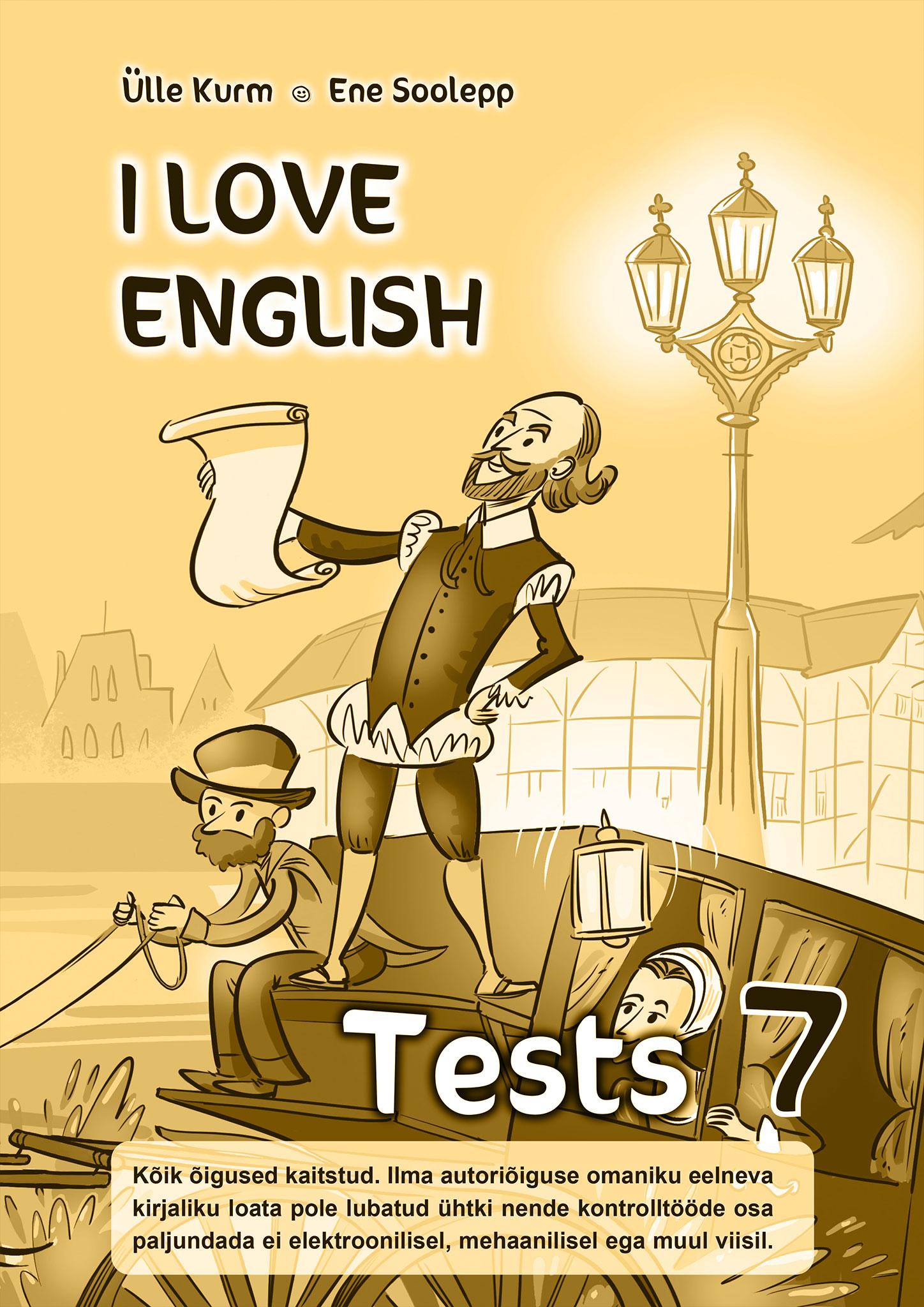 I Love English 7 Tests