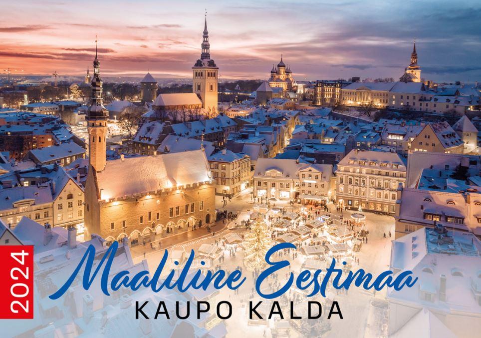 Maaliline Eestimaa kalender 2024 (Kaupo Kalda)